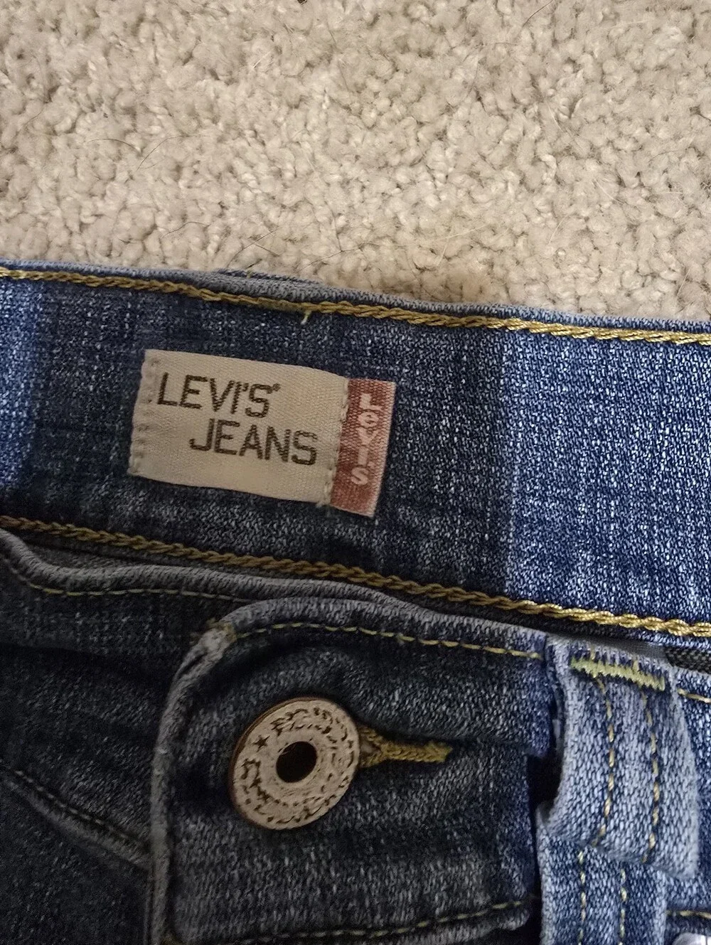Blue Denim Jeans Skirt - Classic Mid Wash